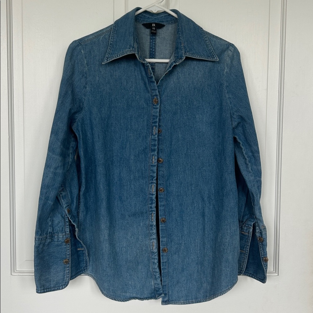 Banana Republic Light Blue Denim Shirt
